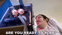 Are You Ready To Play Ricky Berwick GIF - Are You Ready To Play Ricky Berwick Are You Ready To Game GIFs