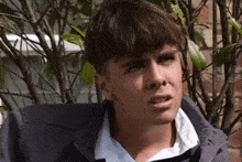 Mason Looks Angry Then Laughs Coronation Street GIF - Mason Looks Angry Then Laughs Coronation Street Corrie GIFs