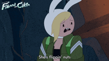 She'S Flippin Nuts Fionna GIF - She'S Flippin Nuts Fionna Adventure Time Fionna And Cake GIFs