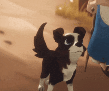 Pet Dog Wingfeather Saga GIF - Pet Dog Wingfeather Saga Petting A Dog GIFs