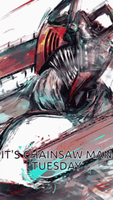 Chainsaw Man Tuesday GIF - Chainsaw Man Tuesday GIFs