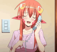 Phone Anime GIF - Phone Anime Happy GIFs