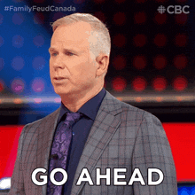 go ahead gerry dee family feud canada continue proceed