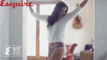 Carly Craig Dance GIF - Esquire Magazine Dance Hot Girl GIFs