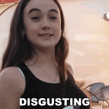 Disgusting Fionafrills GIF - Disgusting Fionafrills Fionafrills Vlogs GIFs