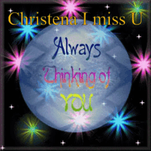 Christena I Miss U Always GIF - Christena I Miss U Always Moon GIFs