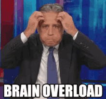 Brain Overload Jon Stewart GIF - Brain Overload Jon Stewart Mind Blown GIFs