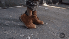 Camouflage Boots GIF - Camouflage Boots Streetwear GIFs