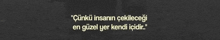 a black background with a quote in white letters