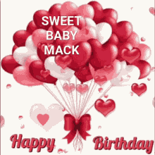Happy Birthday Sweet Baby Back GIF - Happy Birthday Sweet Baby Back Hearts GIFs