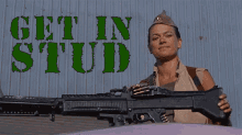 Hell Comes To Frogtown Get In Stud GIF - Hell Comes To Frogtown Get In Stud Get In GIFs