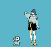 Piplup Step Hop On Genshin GIF - Piplup Step Hop On Genshin GIFs