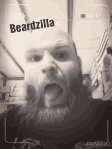 Beardzilla Beard GIF - Beardzilla Beard Harv GIFs