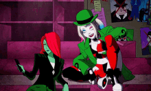Harley Quinn Poison Ivy GIF - Harley Quinn Poison Ivy Harlivy GIFs