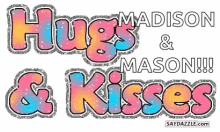 Hugs And Kisses Mason GIF - Hugs And Kisses Mason Madison GIFs