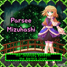 a picture of a girl titled parsee mizuhashi