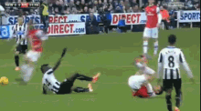 Giroud Ankle Ligaments Strain? GIF - Football Fake Accident GIFs