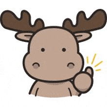 Moose Thumbs Up GIF - Moose Thumbs Up GIFs