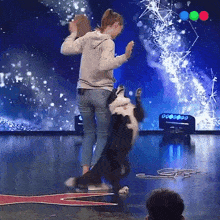Entrenadora De Perros Malena Canepa GIF - Entrenadora De Perros Malena Canepa Got Talent Argentina GIFs