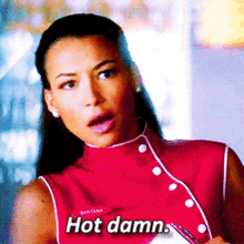 Glee Santana Lopez GIF - Glee Santana Lopez Hot Damn GIFs