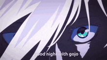 Good Night Gojo GIF - Good Night Gojo Gojo Satoru GIFs