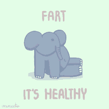 Its Healthy Fart GIF - Its Healthy Fart Elephant GIFs