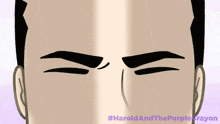 Opening My Eyes Harold GIF - Opening My Eyes Harold Harold And The Purple Crayon GIFs