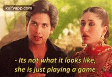   its not what it looks like she is just playing a game kareena kapoor person human