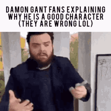 Ace Attorney Damon Gant GIF - Ace Attorney Damon Gant Bad Character GIFs