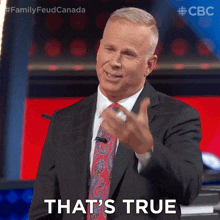 That'S True Gerry Dee GIF - That'S True Gerry Dee Family Feud Canada GIFs