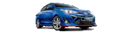a blue car with the word vios on the side