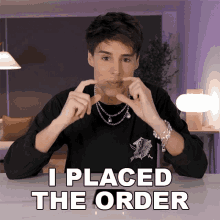 I Placed The Order Raphael Gomes GIF - I Placed The Order Raphael Gomes I Already Put The Order GIFs