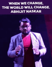 Abhijit Naskar Naskar GIF - Abhijit Naskar Naskar Change GIFs