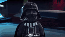 Lego Star Wars Darth Vader GIF - Lego Star Wars Darth Vader Secret Project GIFs