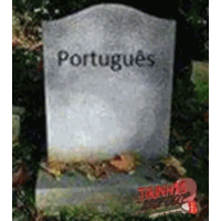 a gravestone in a cemetery that says portuguese on it