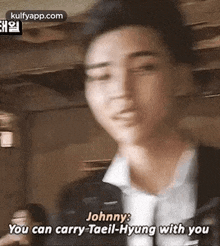 Johnnyyou Can Carry-taeil-hyung With You.Gif GIF
