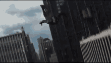 Peter Parker Spiderman GIF - Peter Parker Spiderman Skyscrapers GIFs