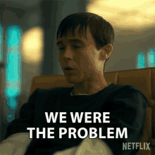 We Were The Problem Viktor Hargreeves GIF - We Were The Problem Viktor Hargreeves Elliot Page GIFs