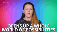 Opens Up A Whole World World Of Possibilities GIF - Opens Up A Whole World World Of Possibilities Whole World GIFs