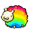 Rainbow Sheep Alessandravittorio Sticker - Rainbow Sheep Alessandravittorio Stickers