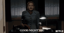 Good Night Sir Kate Phillips GIF - Good Night Sir Kate Phillips Jane Seymour GIFs