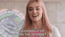 I Looked It Up On The Internet Addison GIF - I Looked It Up On The Internet Addison Zombies GIFs