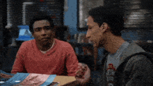 Community Troy And Abed GIF - Community Troy And Abed Librarian GIFs