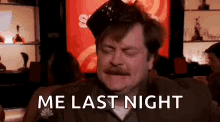 Ron Swanson Parks And Recreation GIF - Ron Swanson Parks And Recreation Snakehole GIFs