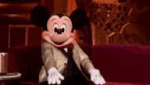 mickey mouse happy laugh