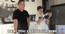 Bam You Lost Your Bike GIF - Bam You Lost Your Bike Your Bike Is Gone GIFs