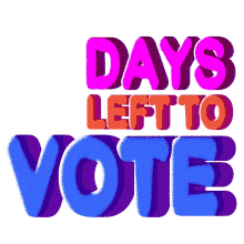 five days five days left to vote go vote vote now vote today
