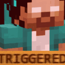 Triggered Minecraft GIF - Triggered Minecraft Steve GIFs