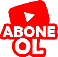 a red sign that says " abone ol " on it