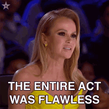 The Entire Act Was Flawless Amanda Holden GIF - The Entire Act Was Flawless Amanda Holden Britains Got Talent GIFs